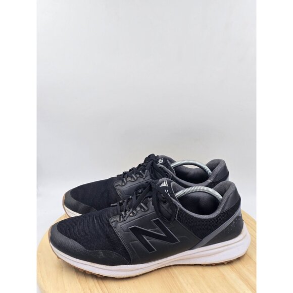 New Balance Mens Breeze V2 Golf Spike-less Shoes NBG1802BK Black Size 12D - Picture 2 of 7